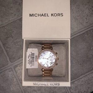 Michael Kors Rose Gold Watch Women